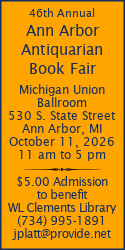 Ann Arbor Antiquarian Book Fair