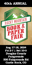 40th Annual Rocky Mountain Book & Paper Fair